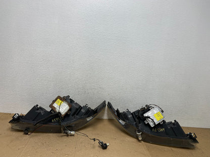 2004-2008 Acura TL Headlight Left+Right Set Black LED Headlights AE9309 DG7