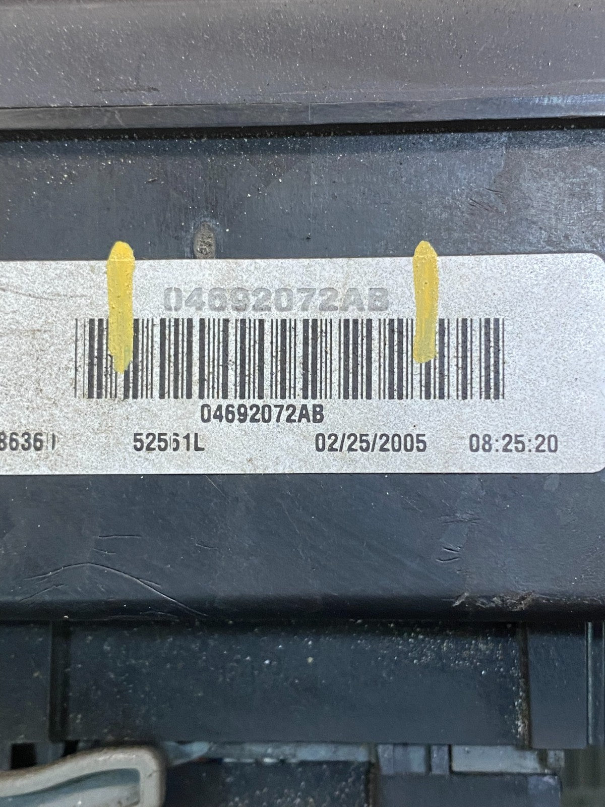 2005 Jeep Grand Cherokee Integrated Power Fuse Box Relay AF7696 DG6
