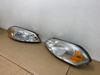 2006 - 2013 Chevrolet Impala Left+Right Set Headlights Halogen AE5985 DW1