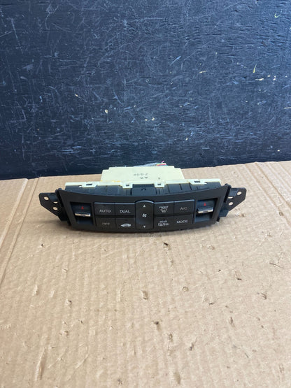 2009 to 2014 Acura TSX A/C Heater Climate Control Panel AF6264 DG0