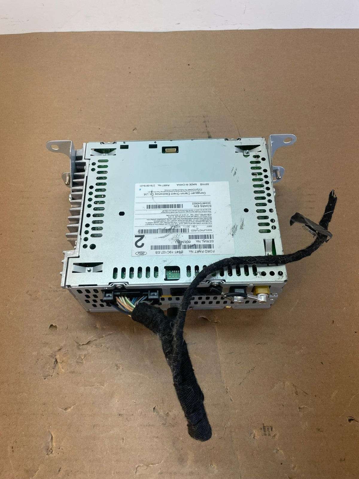 2011 Ford Edge Radio Cd Mechanism Receiver AF5592 DG5
