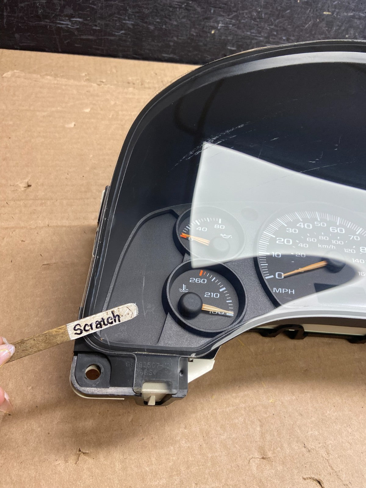 2003 to 2007 Chevrolet Express Speedometer Cluster Gauge 25755008 AF24733