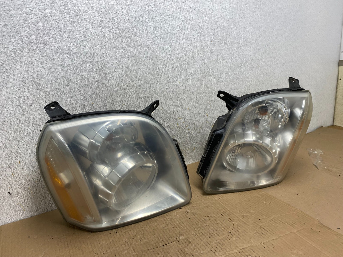 2007 - 2014 GMC Yukon Halogen Headlights Left+Right Side Set AI1315 DW2