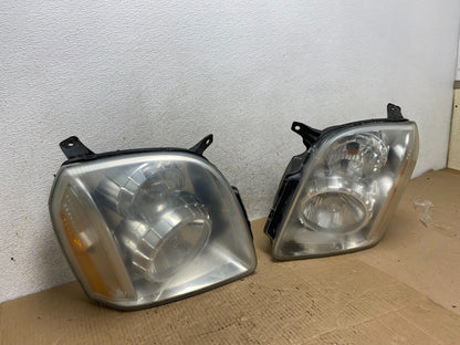 2007 - 2014 GMC Yukon Halogen Headlights Left+Right Side Set AI1315 DW2