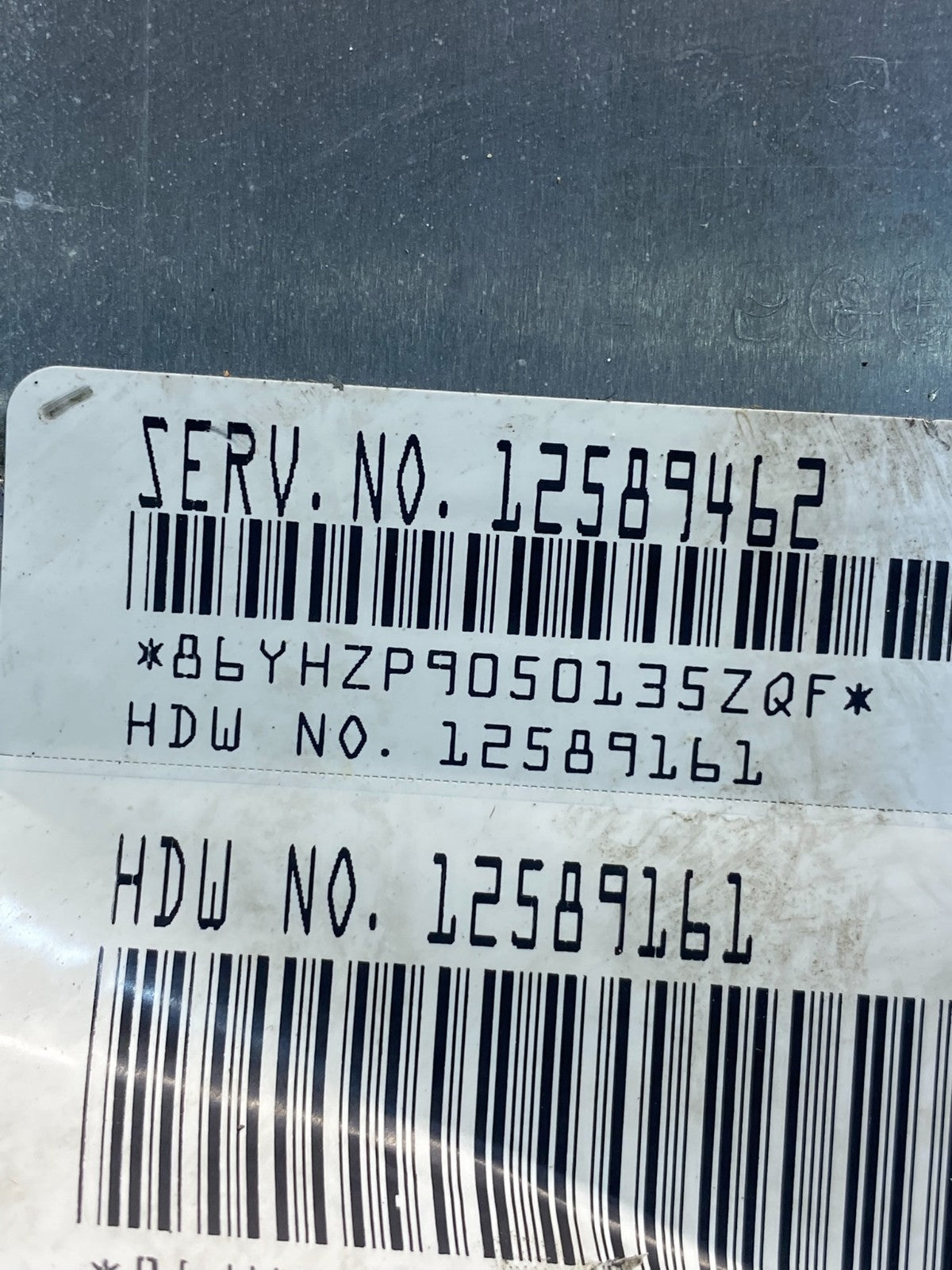 2005 Chevrolet Astro Ecu Engine Control Module Unit Ecm 12589462 AF6810 DW2