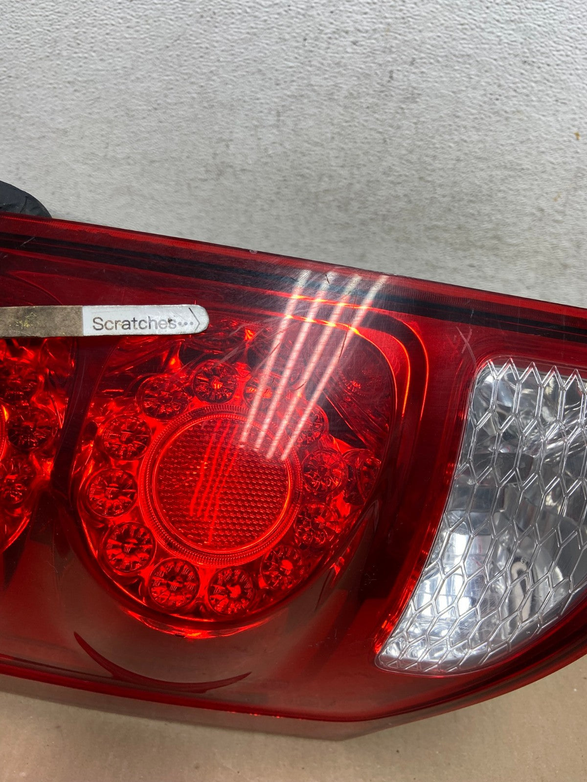 2011 to 2018 Dodge Grand Caravan Left Driver Tail Light Led AF3003 LK3