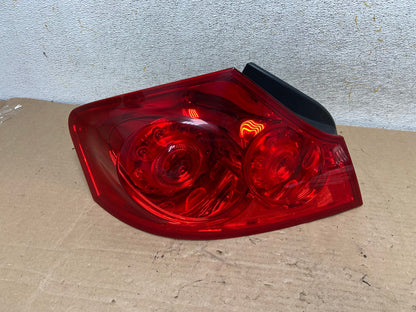 2007 to 2013 Infiniti G35 G37 Sedan Left Driver LH Side Tail Light AI0879 LK0