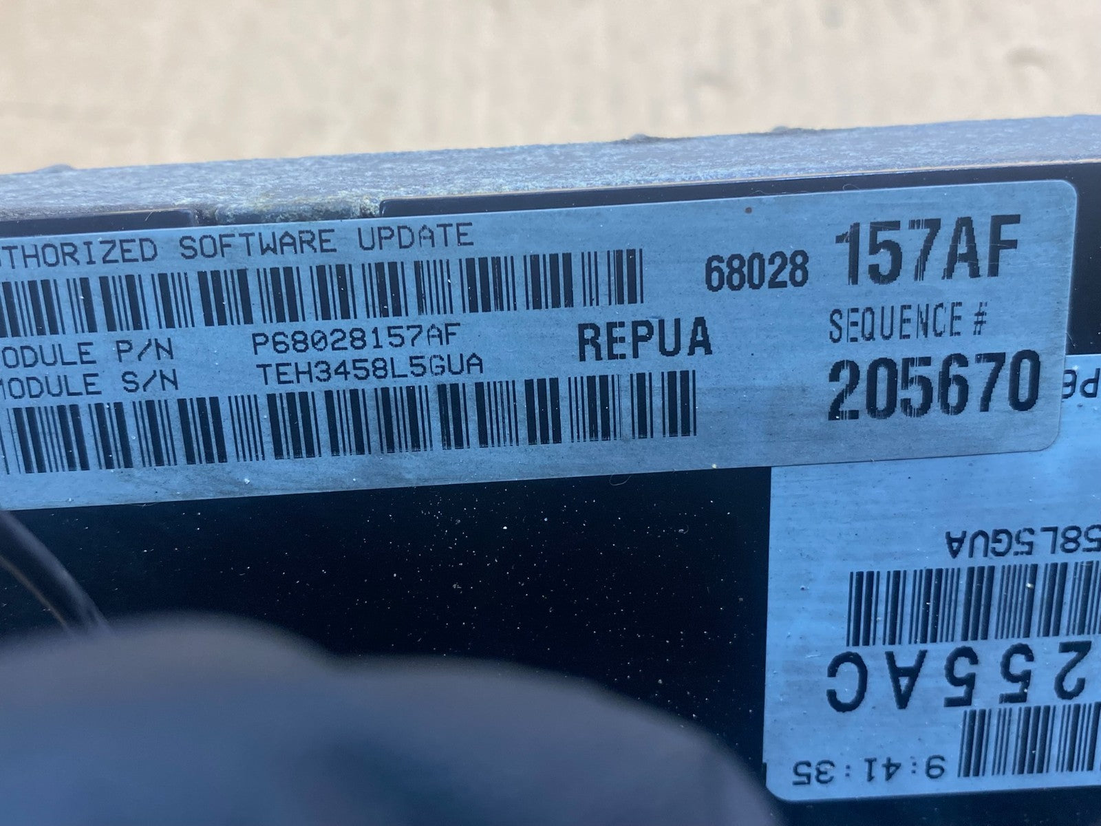 2008 to 2009 Jeep Grand Cherokee 4.7L Computer Engine Control ECU ECM AG6089 DG2