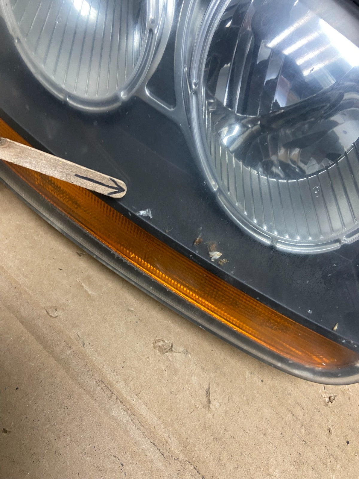 2007 2008 2009 Hyundai Santa Fe Right Passenger Halogen Headlight Oem AB3506 DW3