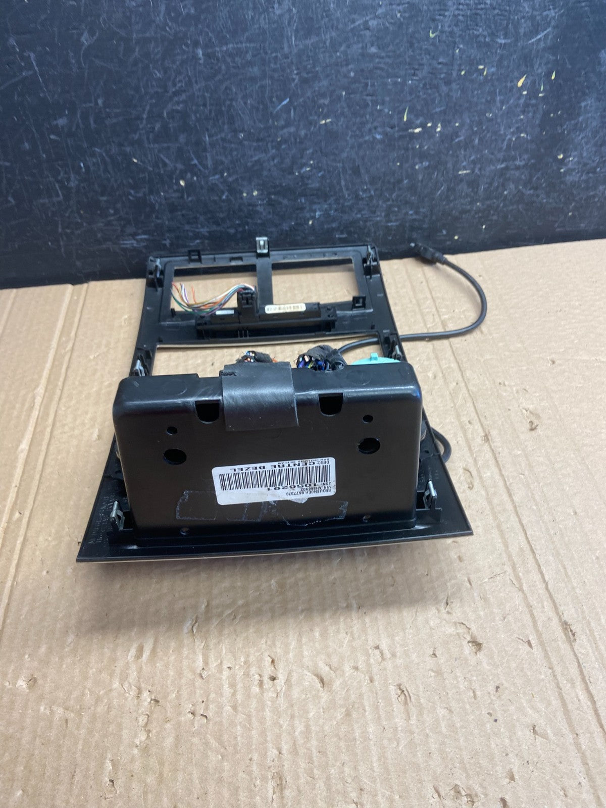 2008 - 2010 Dodge Charger Dash Climate Temperature Control Radio Bezel AF6228 DG4
