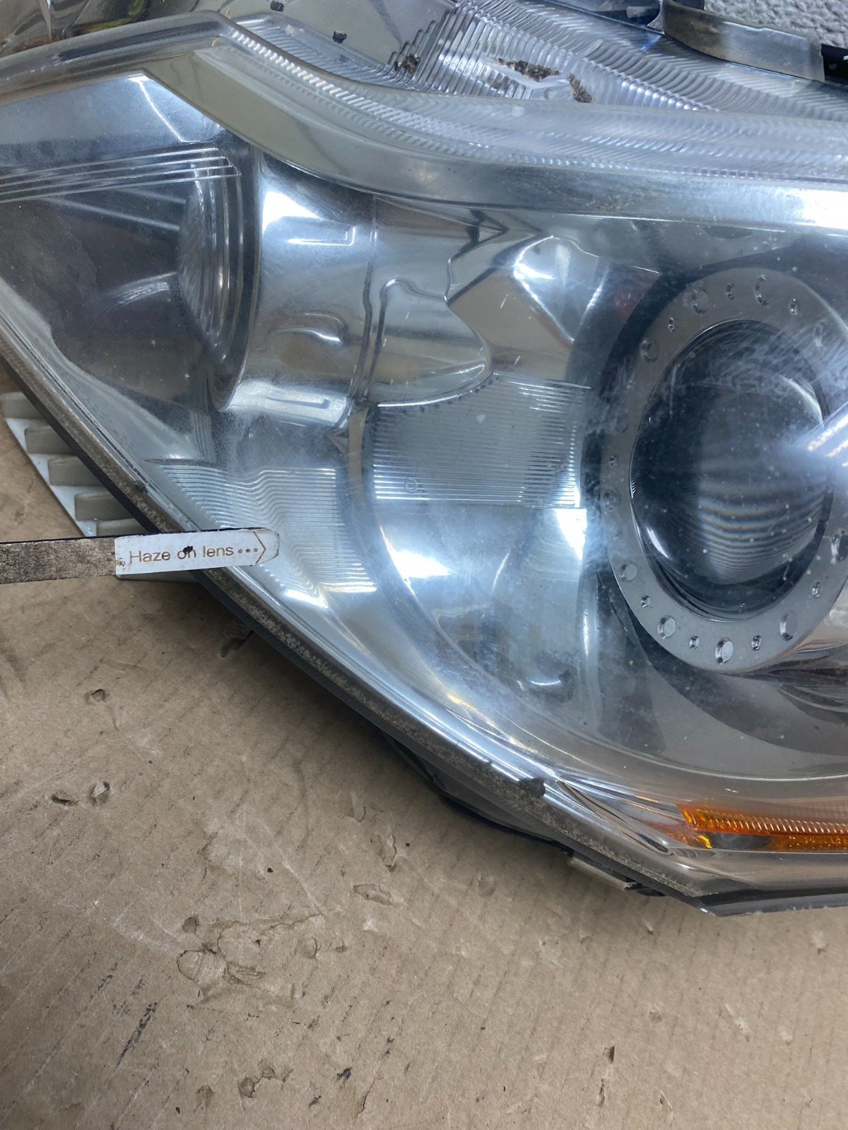 Sedan 4Door 2010 to 2013 Infiniti G37 Left Driver Headlight Xenon AI9527 LK5
