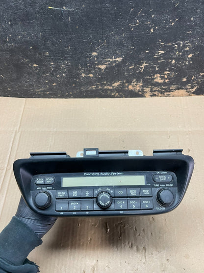 2005 to 2010 Honda Odyssey Am Fm Cd Player Radio Receiver AB2916 DG0
