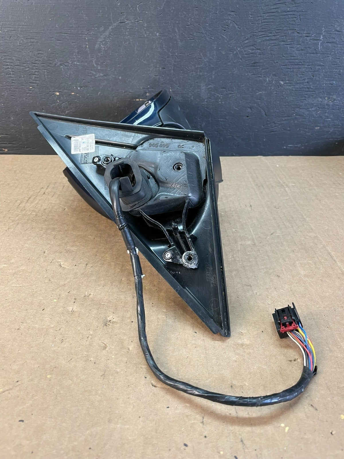 2009 to 2012 Audi Q5 Right Passenger Side Door View Power Mirror AD0316 DW8
