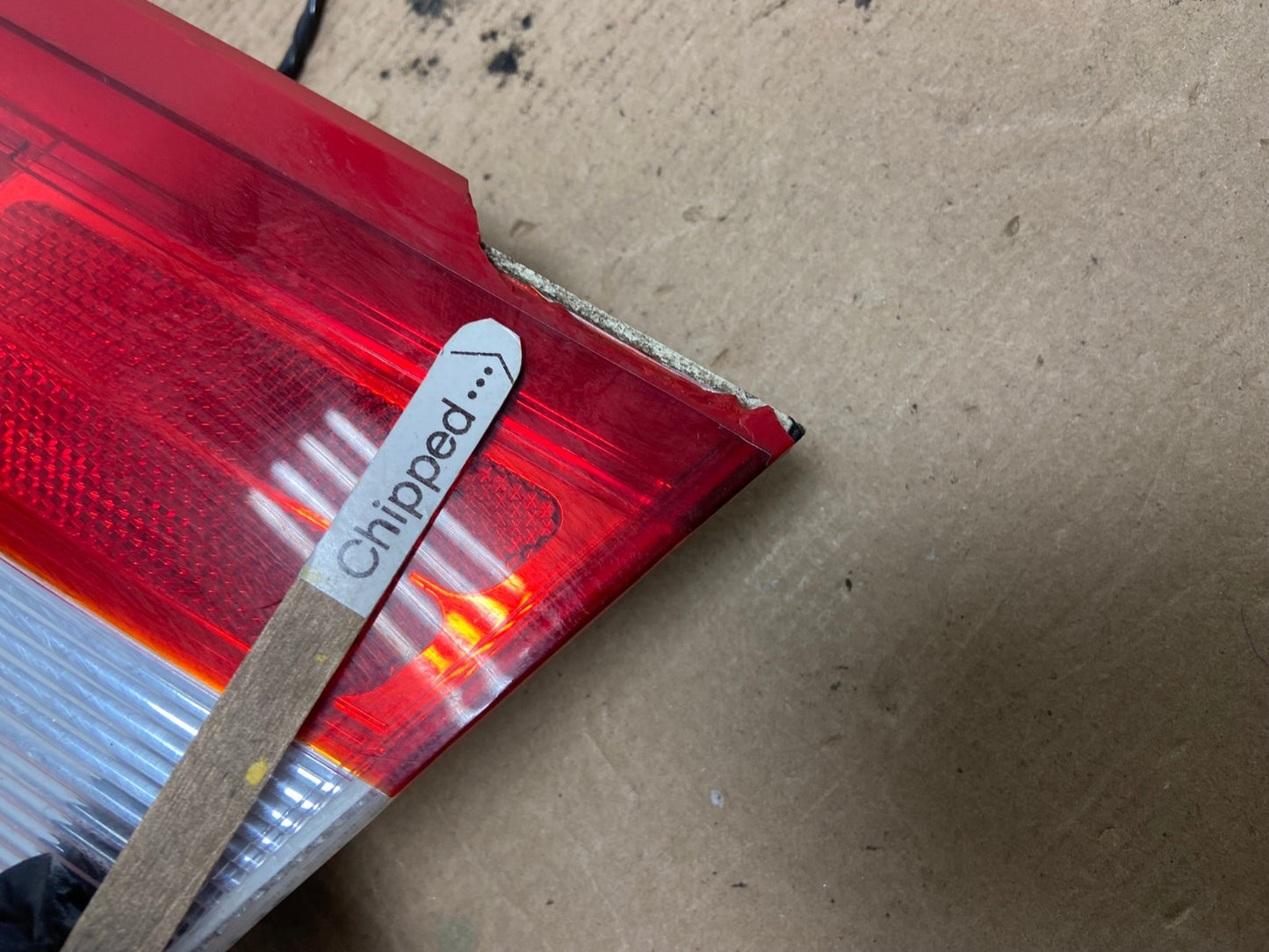 2007-2009 Lincoln Zephyr MKZ Right Passenger Side Tail Light Inner AF4525 LK3