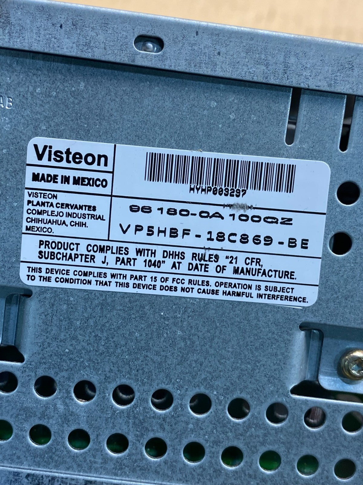 2006 2007 2008 Hyundai Sonata Radio Receiver AM FM CD Player AI5113 DG6