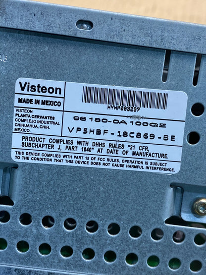 2006 2007 2008 Hyundai Sonata Radio Receiver AM FM CD Player AI5113 DG6
