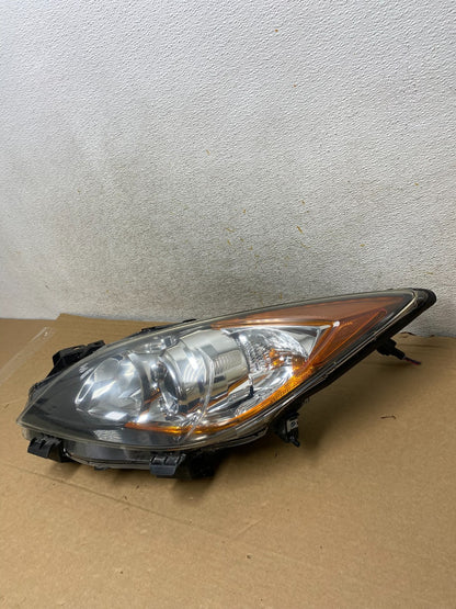 2010 - 2013 Mazda 3 Left Driver LH Halogen Headlight AH8195 DW1