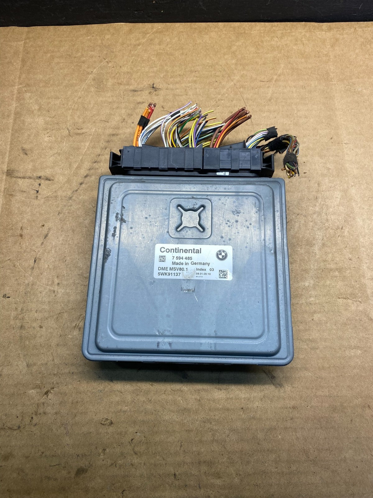 2007 to 2011 Bmw 328i Ecm Ecu Engine Computer Module AD7555 DG0