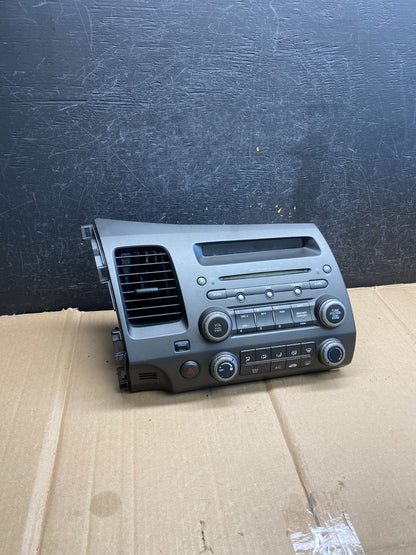 2006 - 2011 Honda Civic Radio AM/FM Climate Control Air Vent Bezel AH5251 DG0