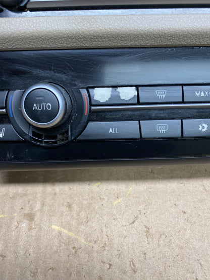 2011 to 2016 Bmw 528i Ac Heater Radio Panel Climate Control 9263794-01  Z1938 DG1