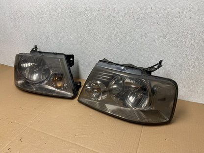 2004 to 2008 Ford F-150 F150 Left+Right Halogen Headlights AB6097 DW1