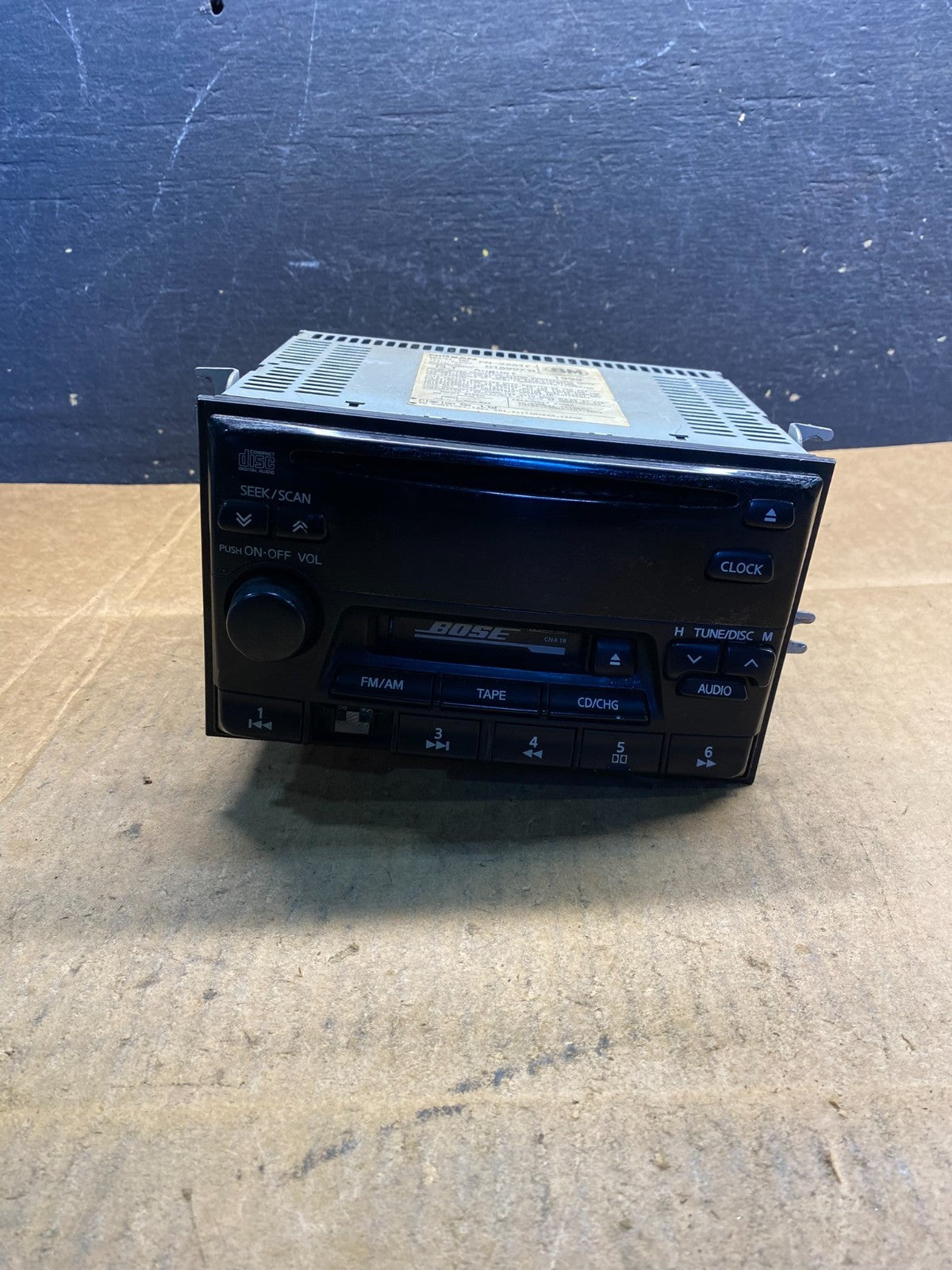 1998 to 2002 Infiniti G20 Bose Cassette Radio Stereo Player Receiver ab3822 DG0