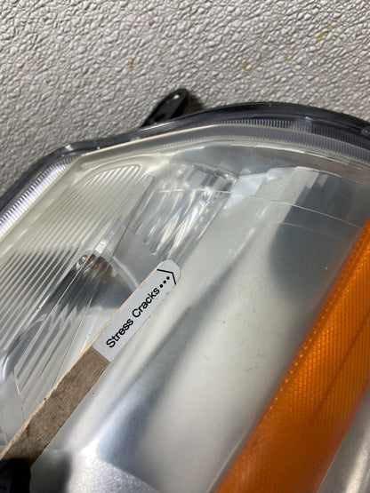 2008 to 2012 Nissan Versa Headlight Halogen Left Driver Lh Side AA0457 DW3