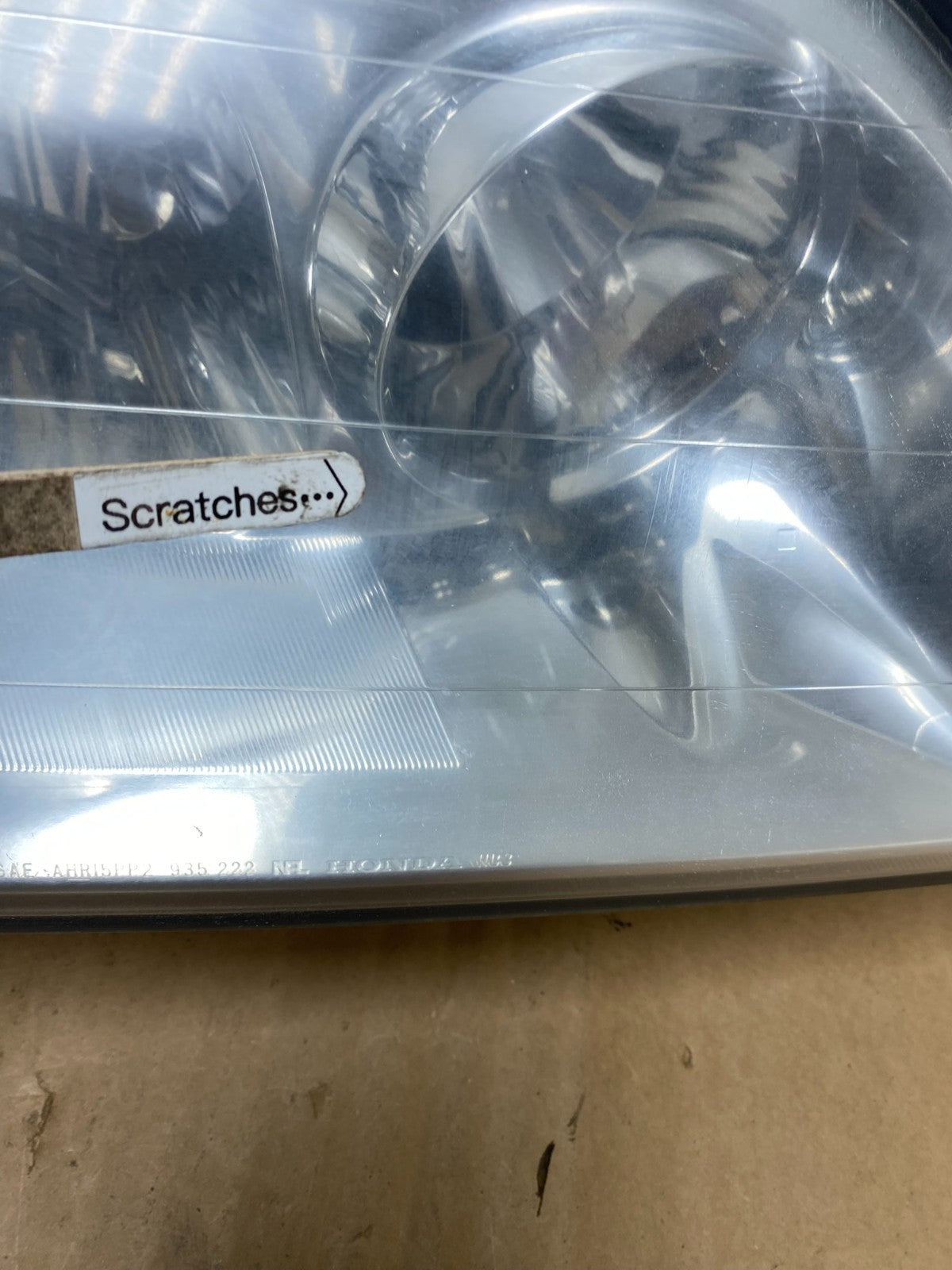 2001 to 2003 Acura MDX Passenger Right RH Headlight AD2677 DW3