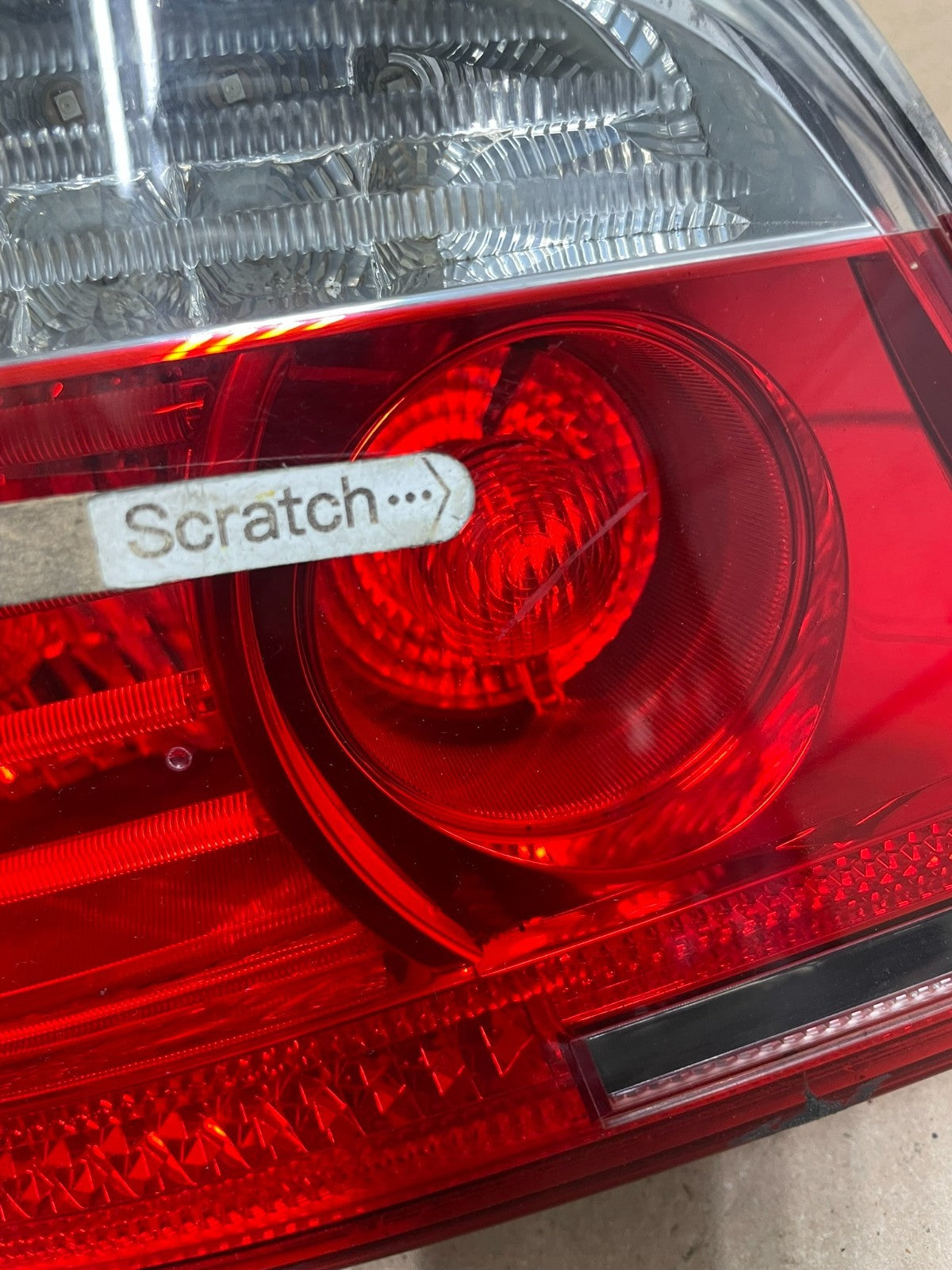 2008 2009 2010 BMW 5 525i 530i Left Driver Lh Tail Side Light Q4479 DW4
