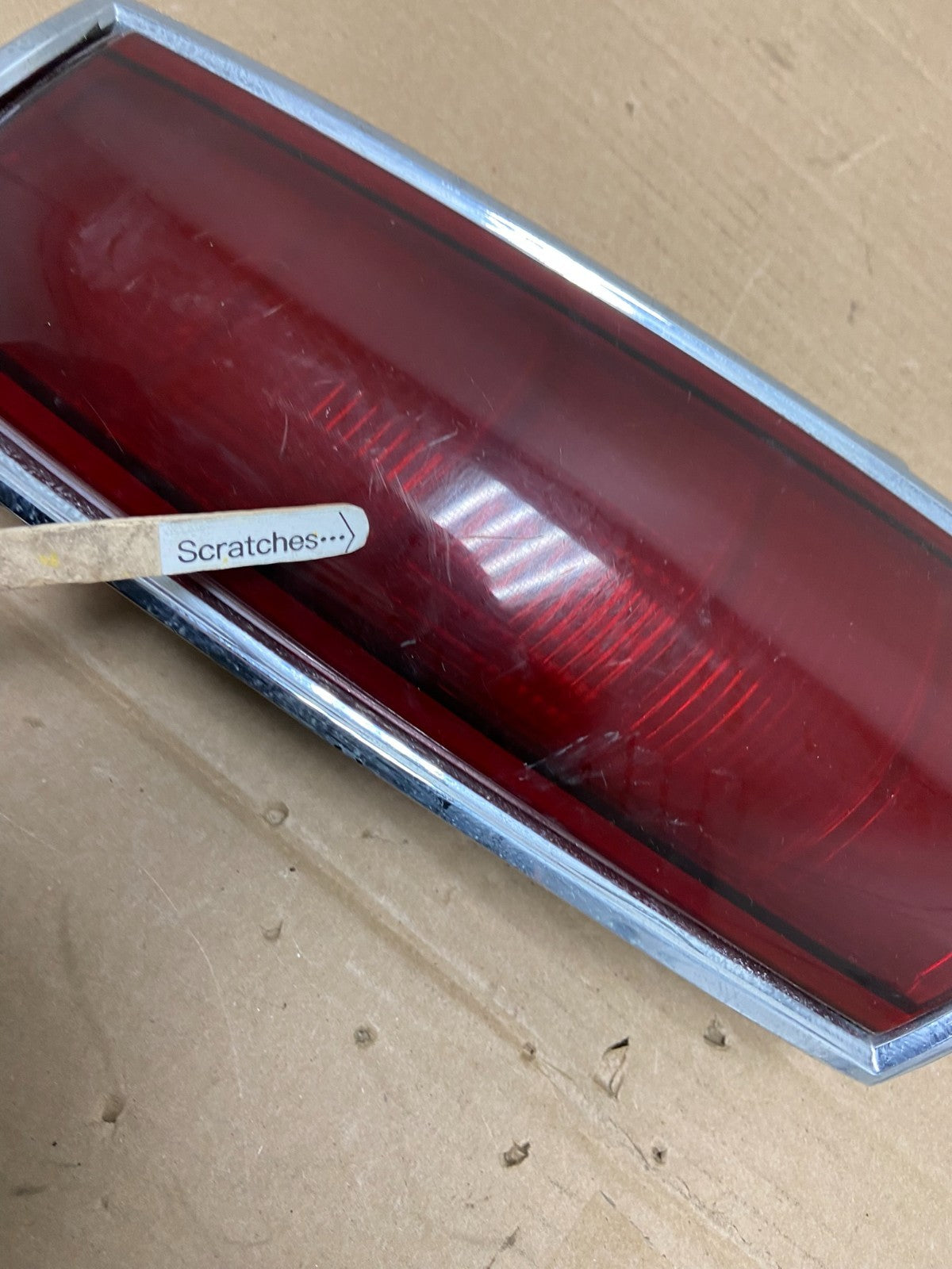 1984 to 1992 Lincoln Mark VII Left Driver Side Tail Light OEM AA8663 LK3