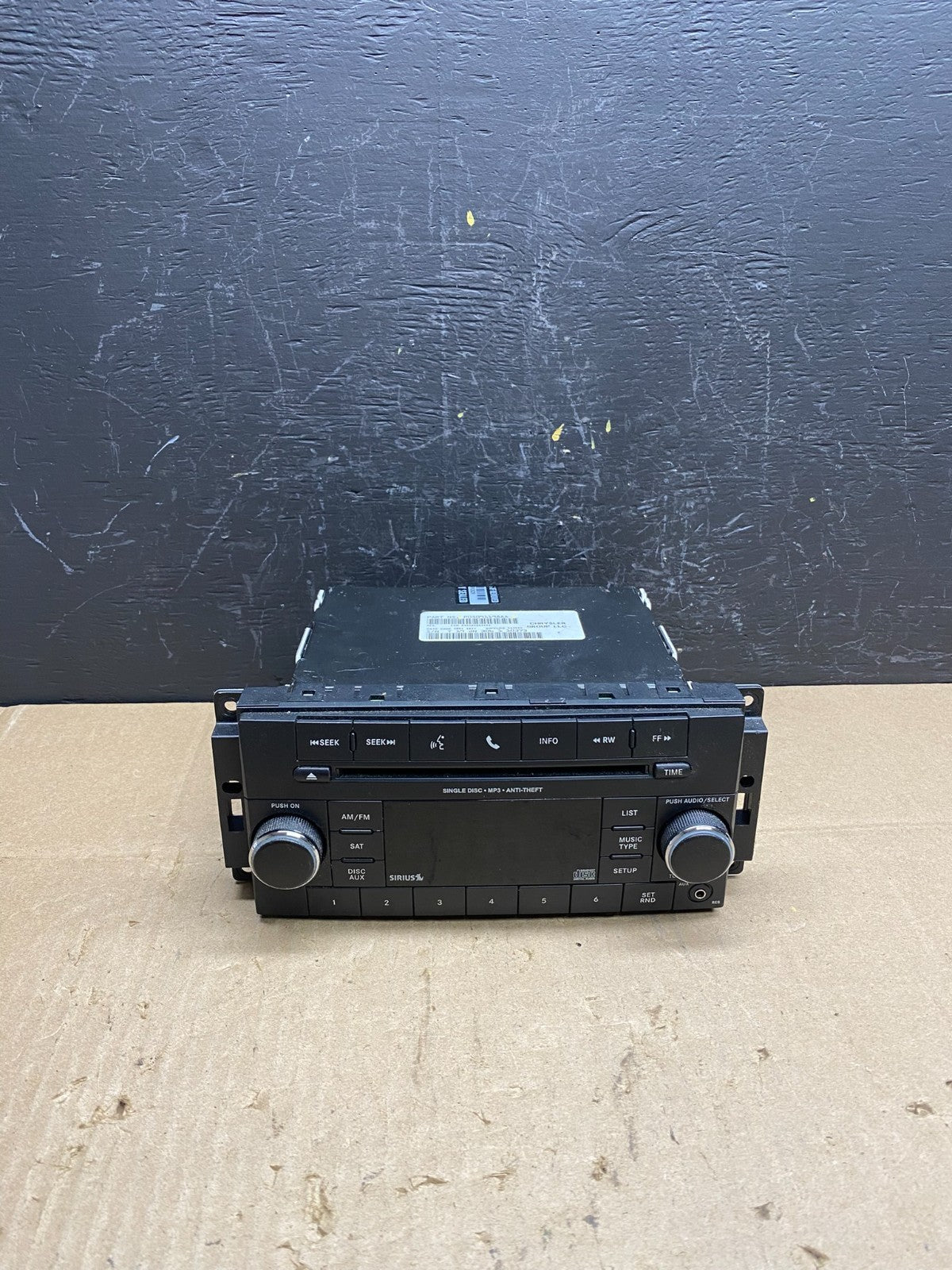 2007-2012 Chrysler Dodge Jeep Ram Radio CD MP3 AUX Receiver AB9561 DG0