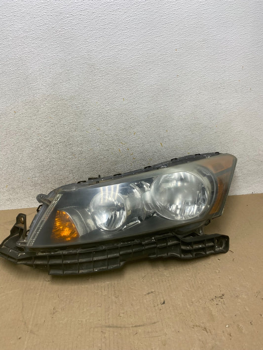 2008 to 2012 Honda Accord Sedan Headlight Left Driver Lh Side AH6838 DW0