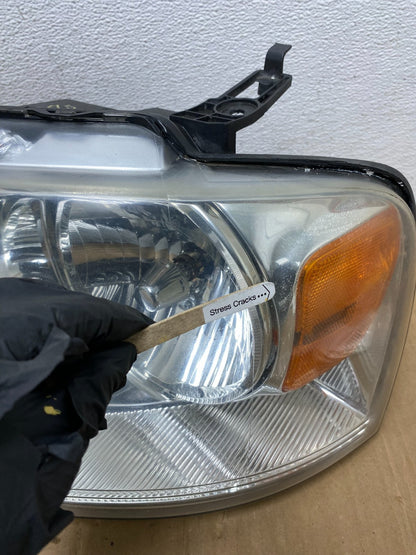 2004 to 2008 Ford F-150 F150 Left Driver LH Halogen Headlight AC8618 DW3