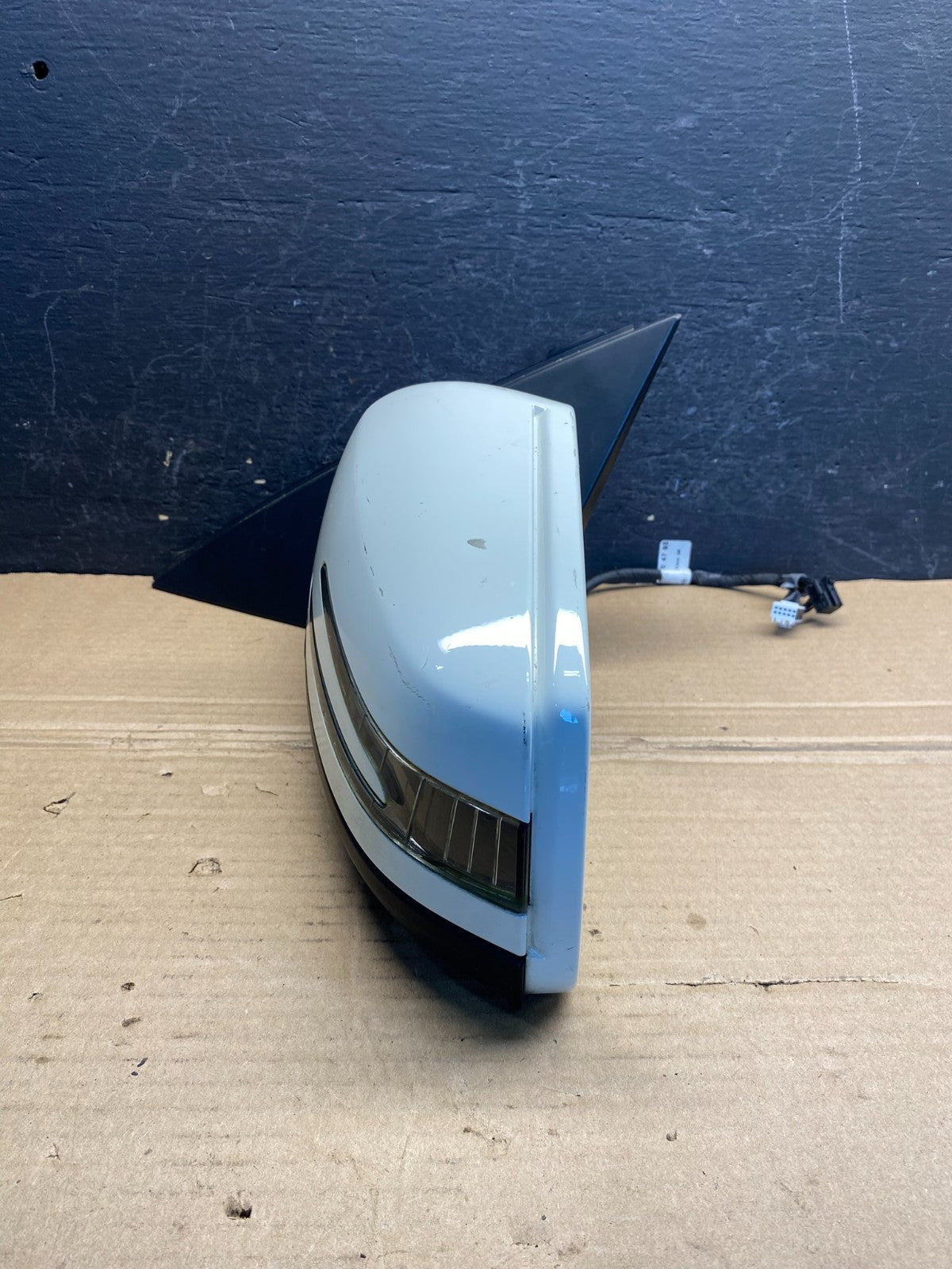 2012- 2014 Mercedes C300 C-Class Left Driver Blind Spot Door Mirror AE8116 DG10