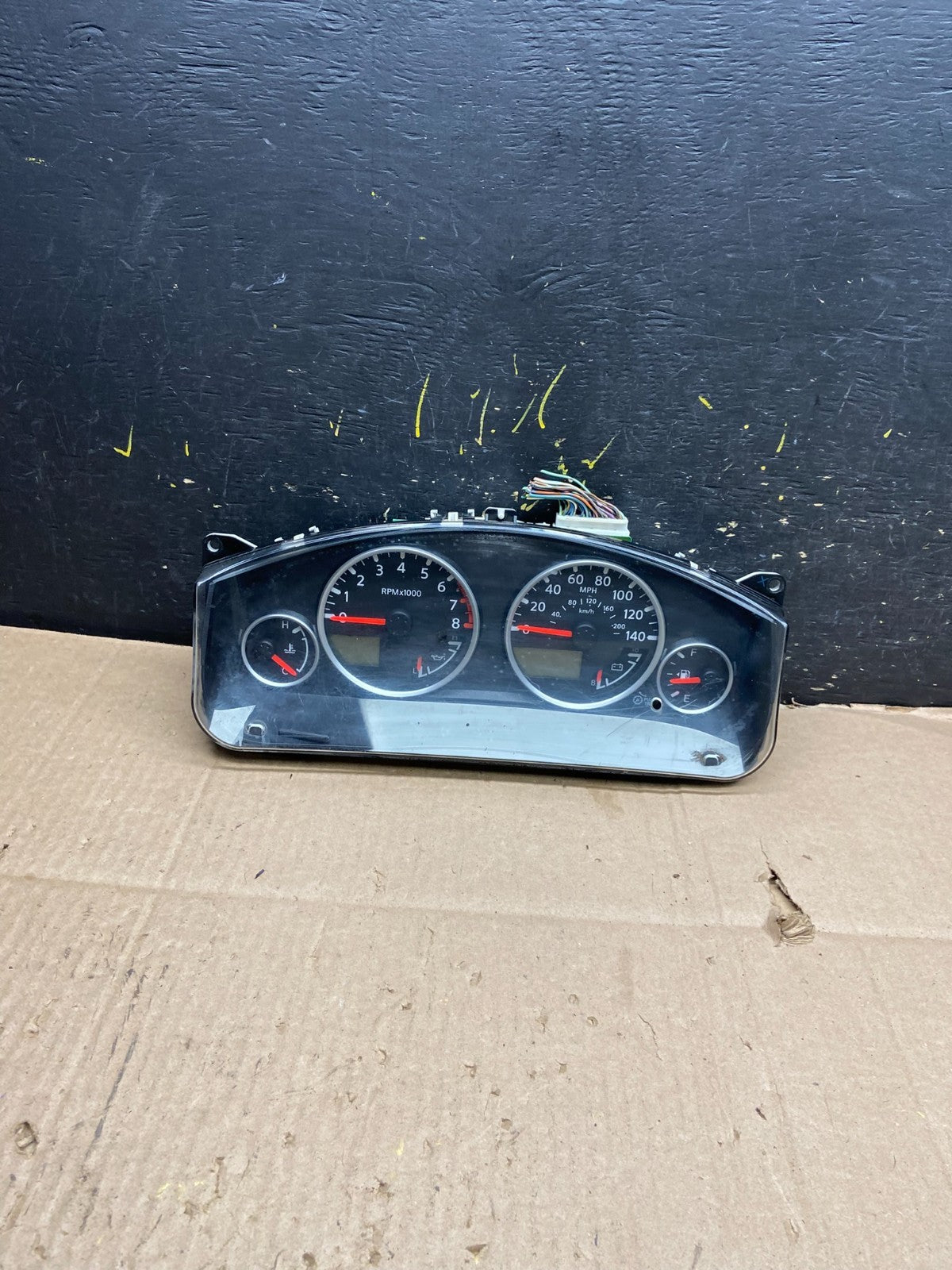 2006-2007 Nissan Pathfinder Xterra Cluster Speedometer Instrument OEM Y5243 DG0