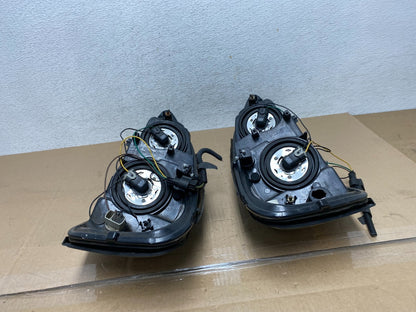 2004 to 2008 Pontiac Grand Prix Left+Right Side Black Headlights AE6656 DW9