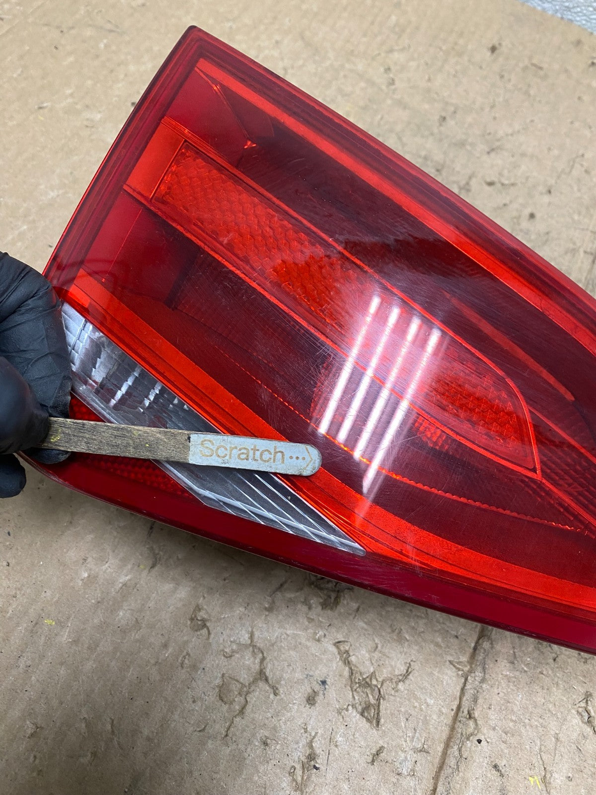 2009 2010 2011 2012 Audi A4 Sedan Left Driver Side Inner Tail Light Oem V4543 DW3