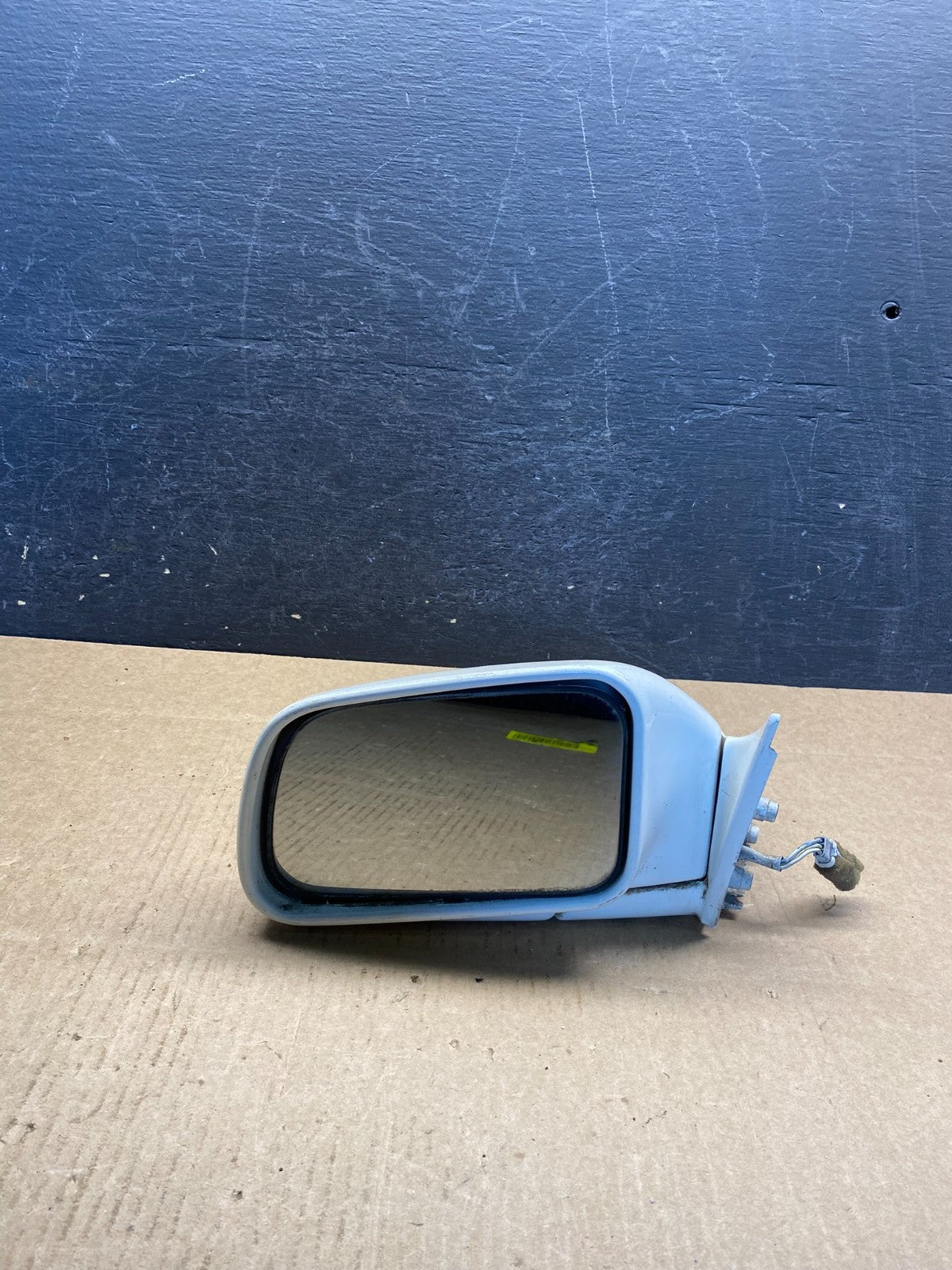 1988 to 1994 BMW 740I 735I Left Driver Power White Door Mirror AH19277