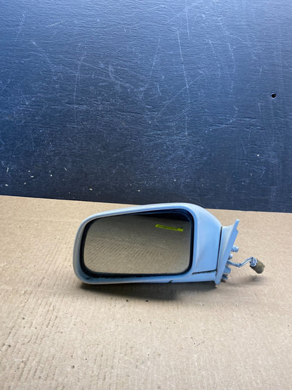1988 to 1994 BMW 740I 735I Left Driver Power White Door Mirror AH19277