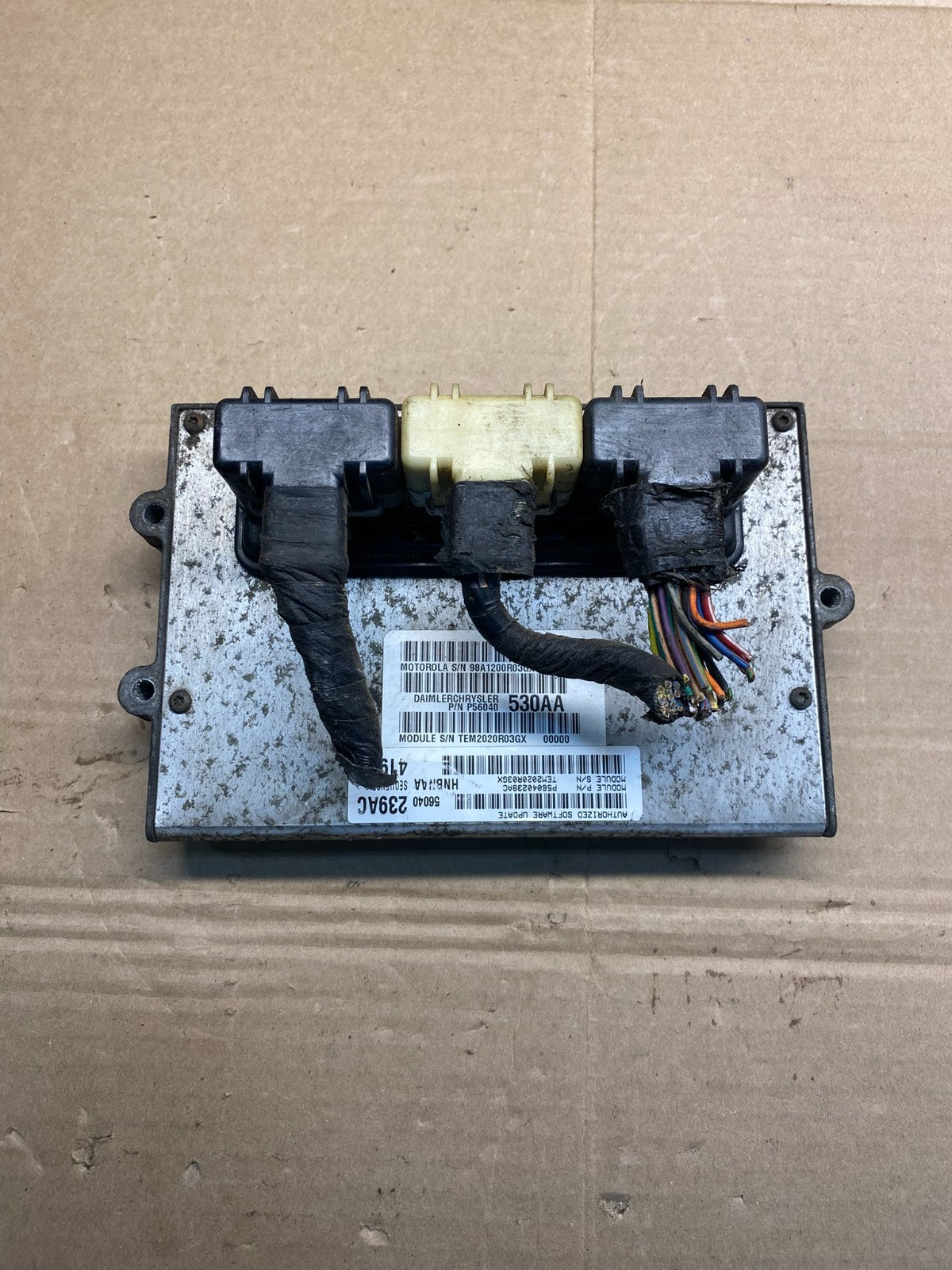 2001 Dodge Dakota Engine Computer ECM ECU PCM 4.7L p56040239ac AE9890 DW0