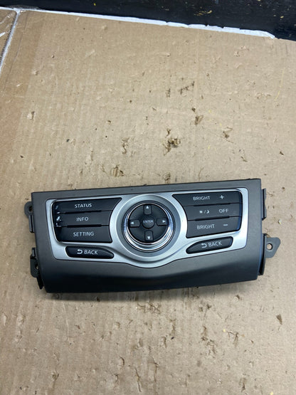 2009-2014 Nissan Murano AM FM Radio CD Control Panel ab2248 DG0