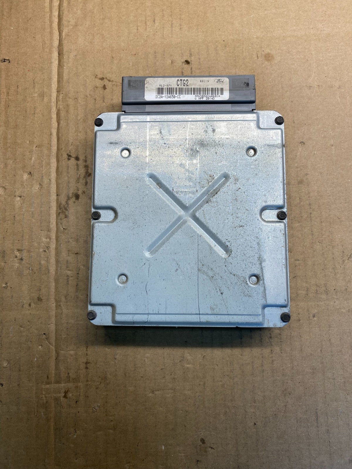 2002 Ford E-Series 4.2L Engine Control Computer Module 2c2a-12a650-cc AA7663 DG0