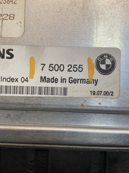 1999 - 2000 BMW 323i ECM ECU Engine Computer 7500255 ag3574 DG2