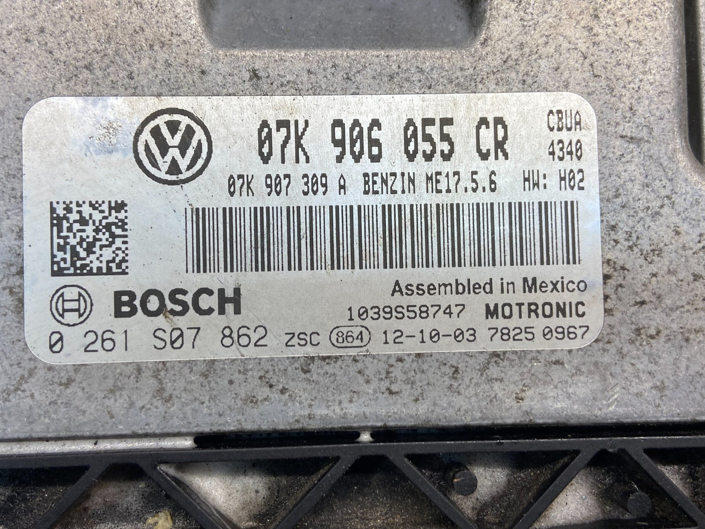 2013 2014 Volkswagen Jetta Passat 2.5L ECM Engine Control Unit ECU AE2312 DW2