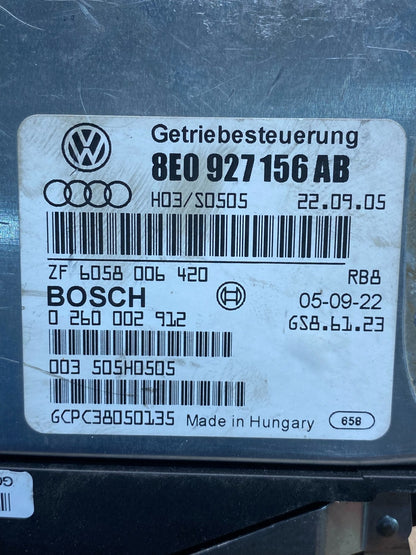 2002 2006 Audi A4 Transmission Computer Module TCM TCU AH9594 DG2