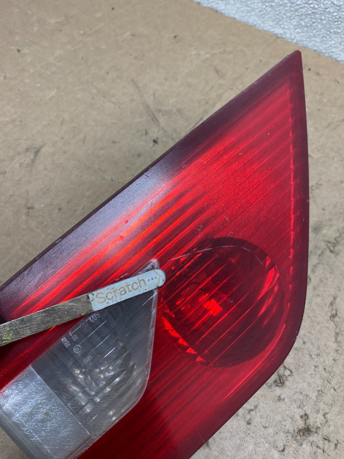 2004 2005 2006 Bmw X3 Left Driver Lh Inner Tail Light OEM X2284 DW3