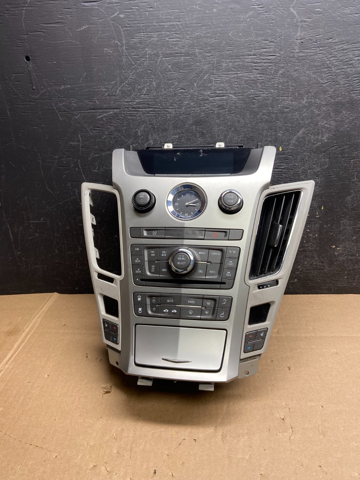 2009-2013 Cadillac CTS A/C Heater Radio Climate Control Panel Bezel OE AI6348 DG0