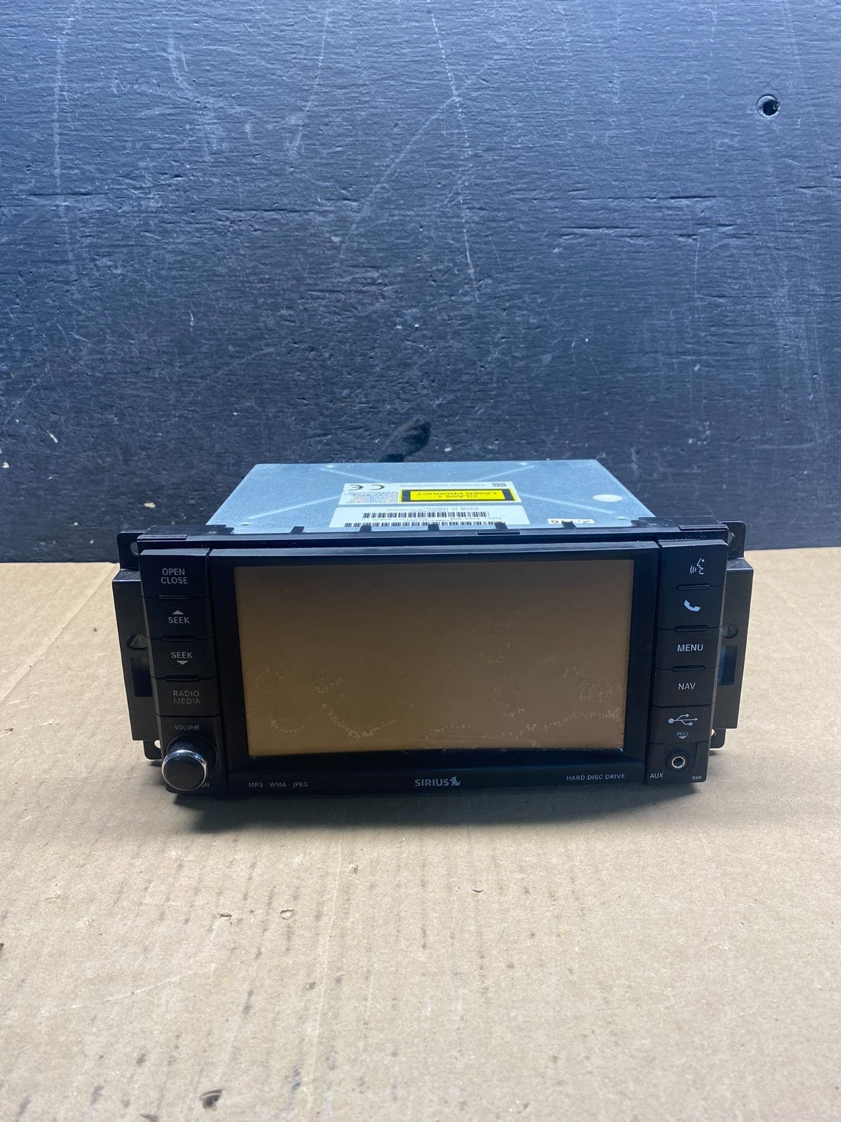 2011 to 2013 Chrysler 200 Radio Receiver Display Screen Player AG3767 DG0