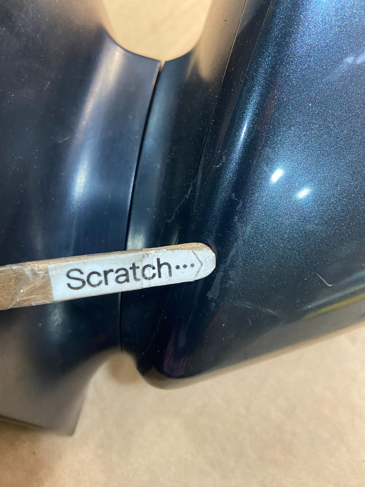 2005 to 2010 Scion TC Left Driver LH Side View Door Mirror AF9376 DG6