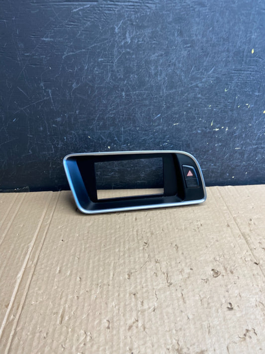 2009 to 2012 Audi A4 -Center Console Dash Radio Display Trim Bezel AF6441 DG0